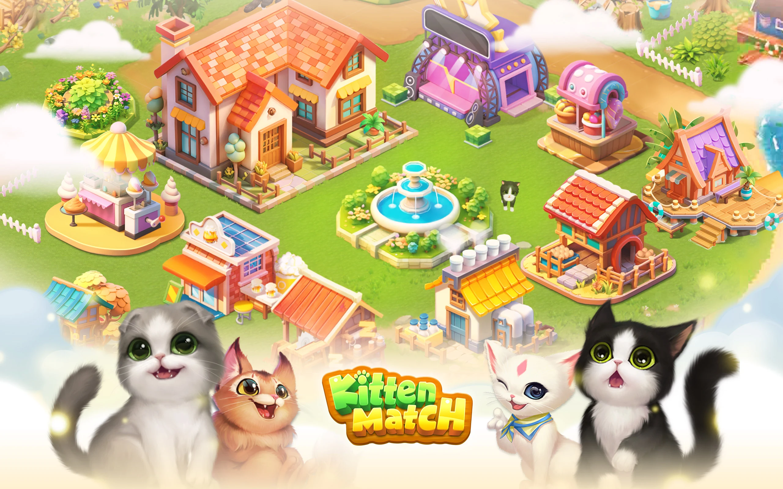 Kitten Match screenshot